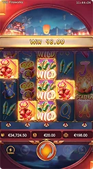 Wild Fireworks · Panduan Fitur Wild Bertumpuk dan Putaran Gratis Wild Fireworks